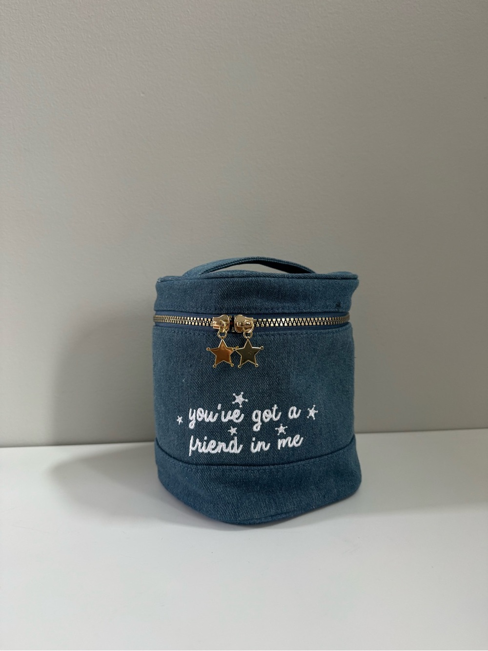 Disney Pixar Toy Story Embroidered 'You've Got a Friend in Me' Travel Pouch